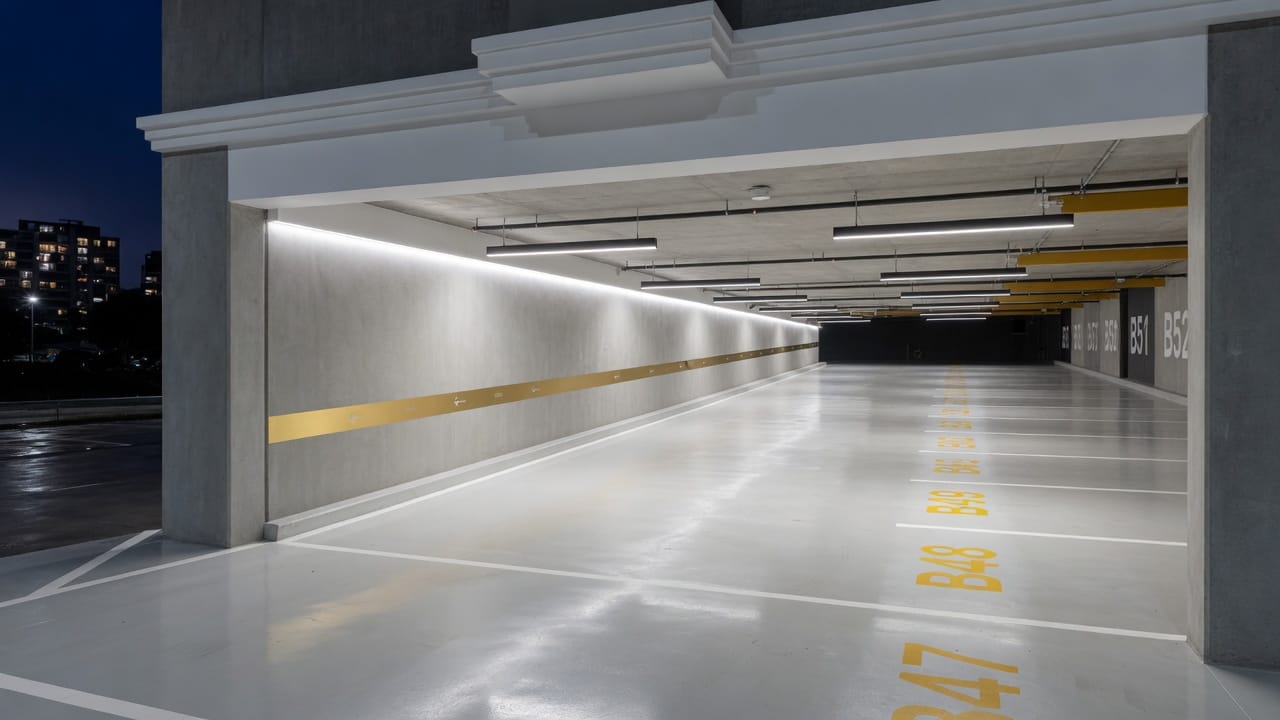 Precise building operations, even downstairs